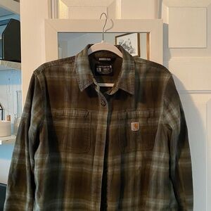 Carhartt Rugged Flex Olive Shirt